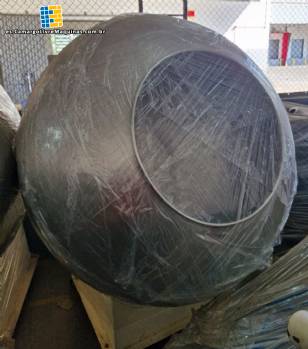 M�quina de recubrimiento de acero inoxidable, 150 kg por hora.