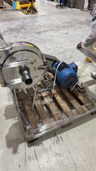 Molino de martillos de acero inoxidable, marca Vieira, 7,5 CV.