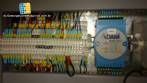 M�quina llenadora de sobres de 12 v�as IMA Tecmar para polvos l�quidos.