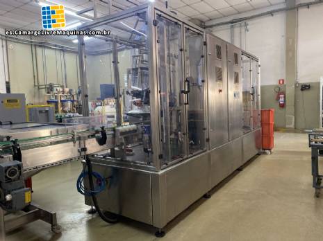 Aplicador autom�tico de t�nel de contracci�n para etiquetas de funda de EPET de Brasil