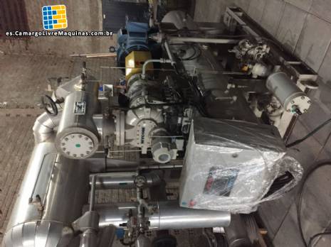 Enfriador de compresor de tornillo Mycon