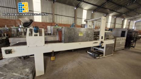 Empacadora automática de botellas y tarros Rodighero Empacadora automática de botellas y tarros Rodighero