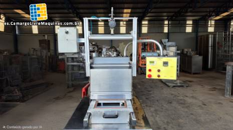 Máquina termoformadora de embalaje semiautomática Indata Máquina termoformadora de embalaje semiautomática Indata